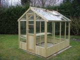 6ft Wide Swallow Wooden Greenhouses